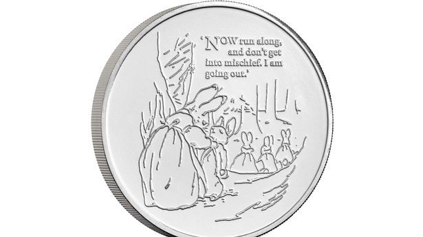 Royal Mint llança la nova moneda de 5 lliures de Beatrix Potter Peter Rabbit: com podeu comprar-ne una