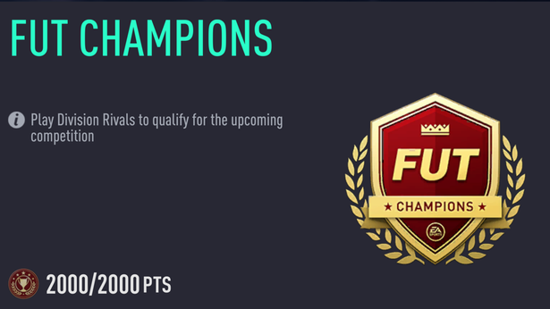 Víkendová liga FUT Champions je najkonkurencieschopnejším herným režimom v rámci tímu FIFA Ultimate Team, v ktorom môžu hráči získavať stanovené odmeny.