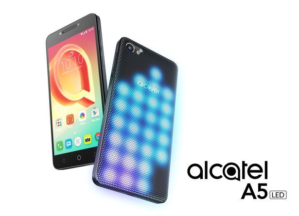 „Alcatel“ nori praskaidrinti jūsų gyvenimą su A5 LED „diskotekiniu“ telefonu, pristatytu MWC 2017
