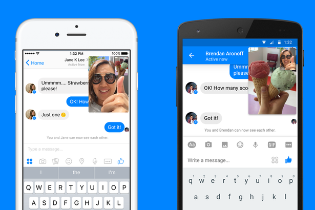 Facebook aggiunge video istantanei a Messenger, così puoi chattare con i tuoi amici faccia a faccia