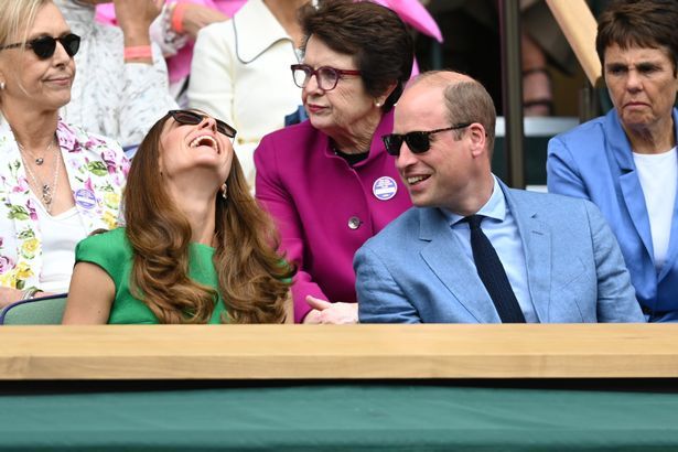 Princas Williamas ir Kate Middleton šeštadienį Vimbldono moterų vienviečių finale
